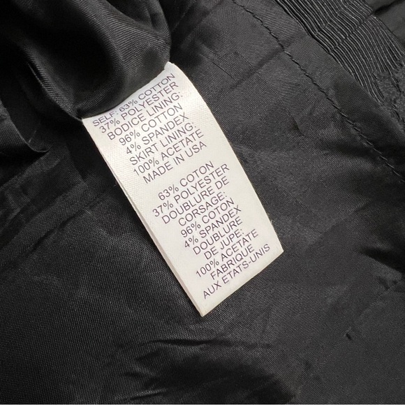 Nanette Lepore black sweetheart neck strapless dress lace up corset front 2 EUC - Picture 10 of 11